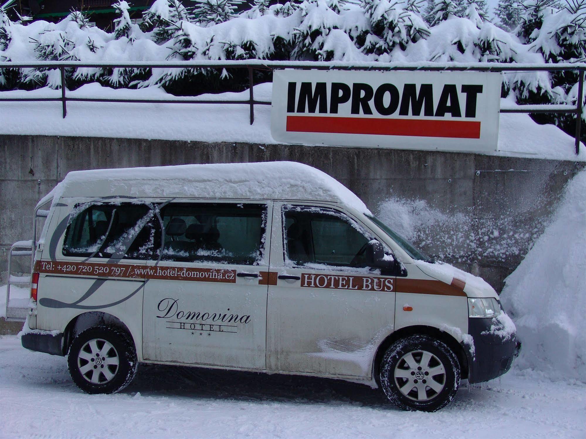 Hotel Domovina Špindlerŭv Mlýn Buitenkant foto