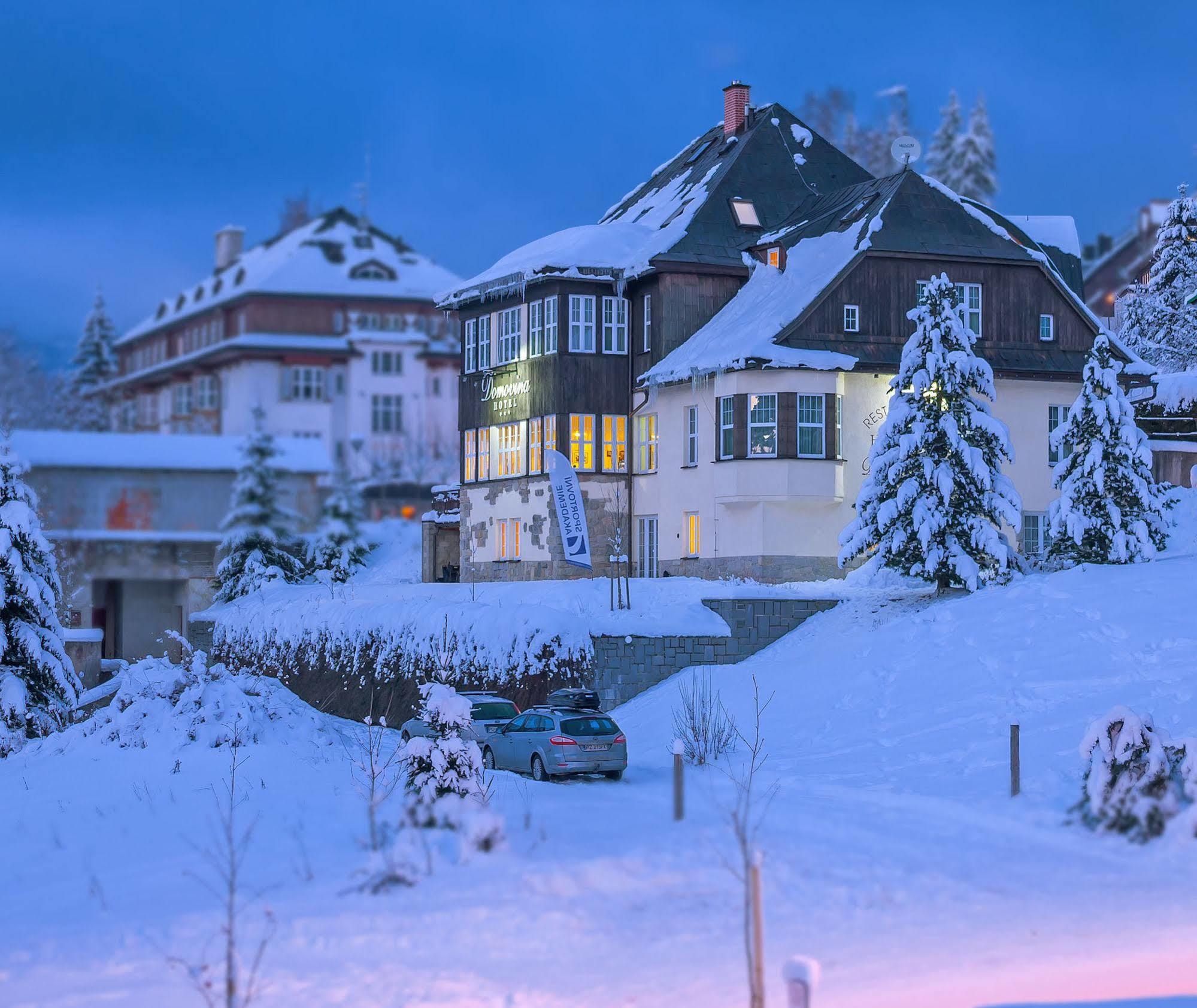 Hotel Domovina Špindlerŭv Mlýn Buitenkant foto